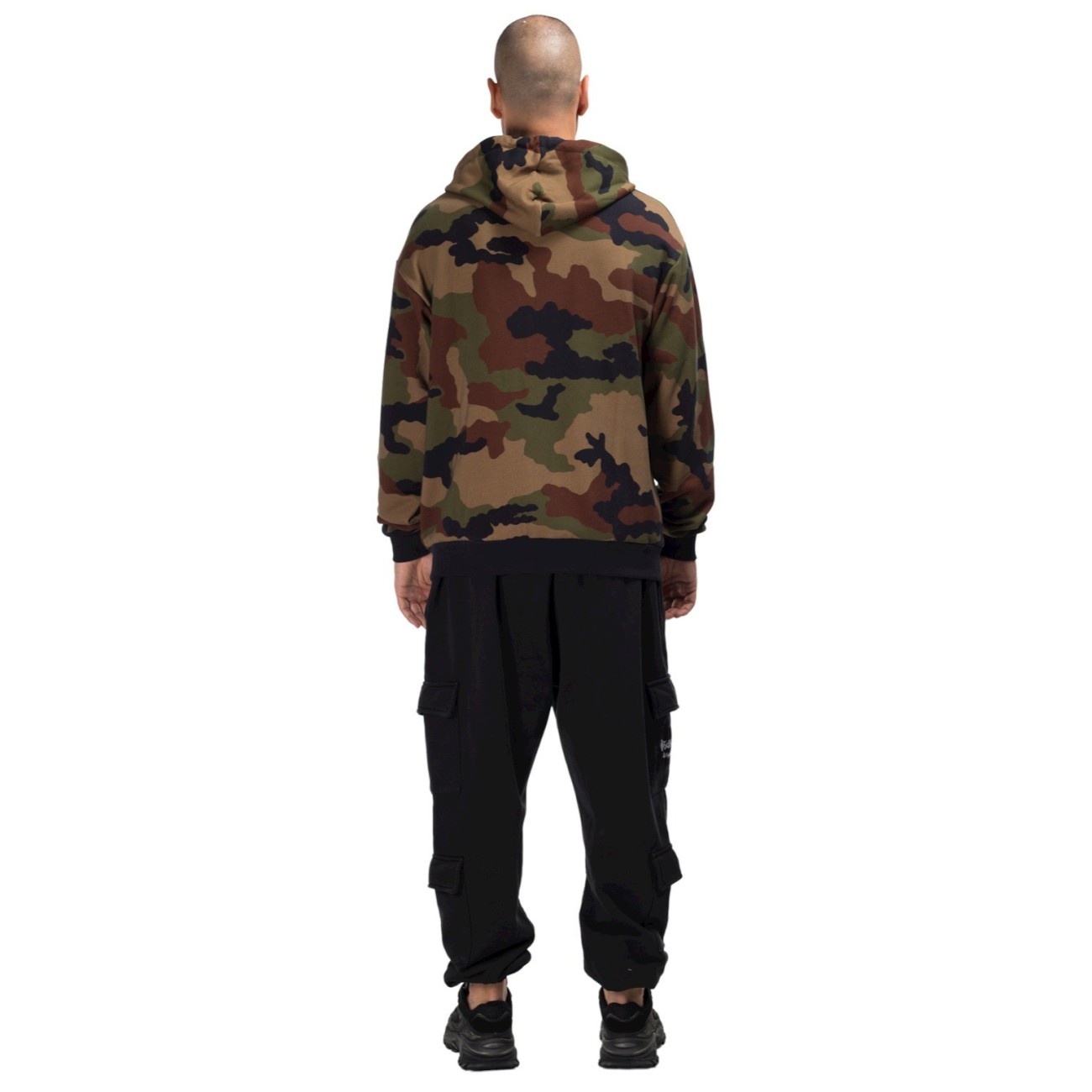 Moschino camouflage hoodie