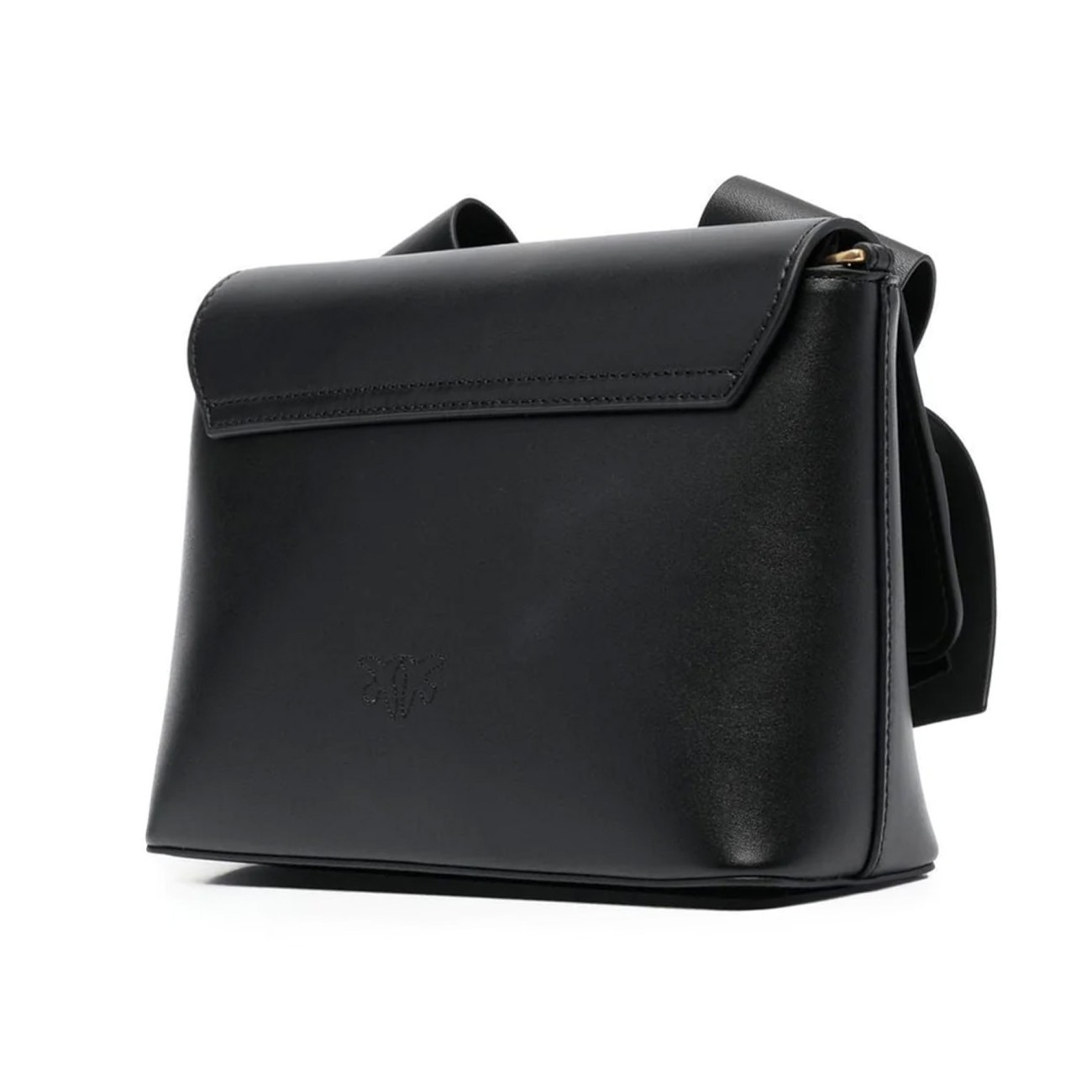 Pinko black clutch bag with...