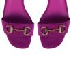 Jeffrey Campbell sandali tacco largo Pop Star viola