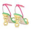 Kat Maconie sandali multicolor con catena Riri
