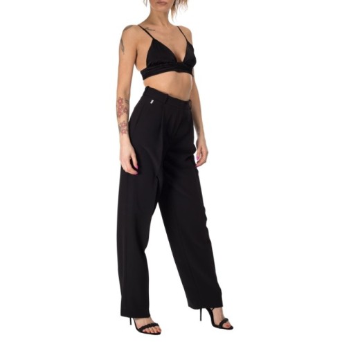 Jijil bralette in raso nera