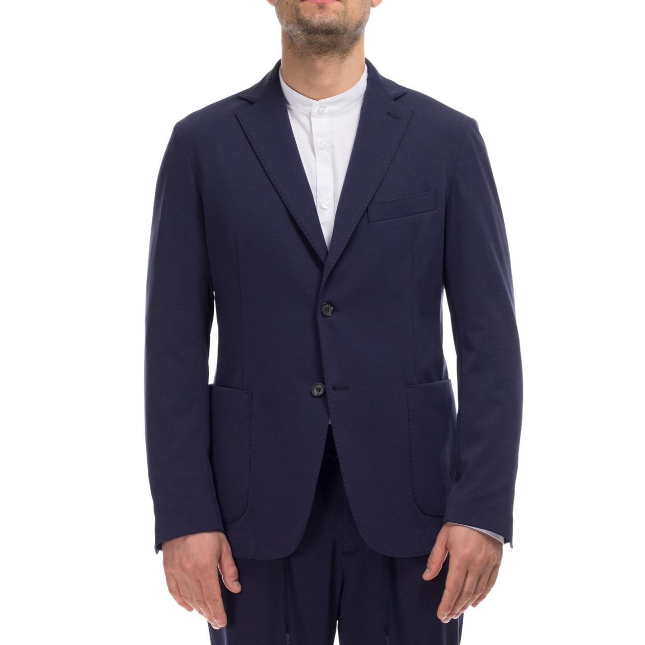 Outfit Blue two button jacket