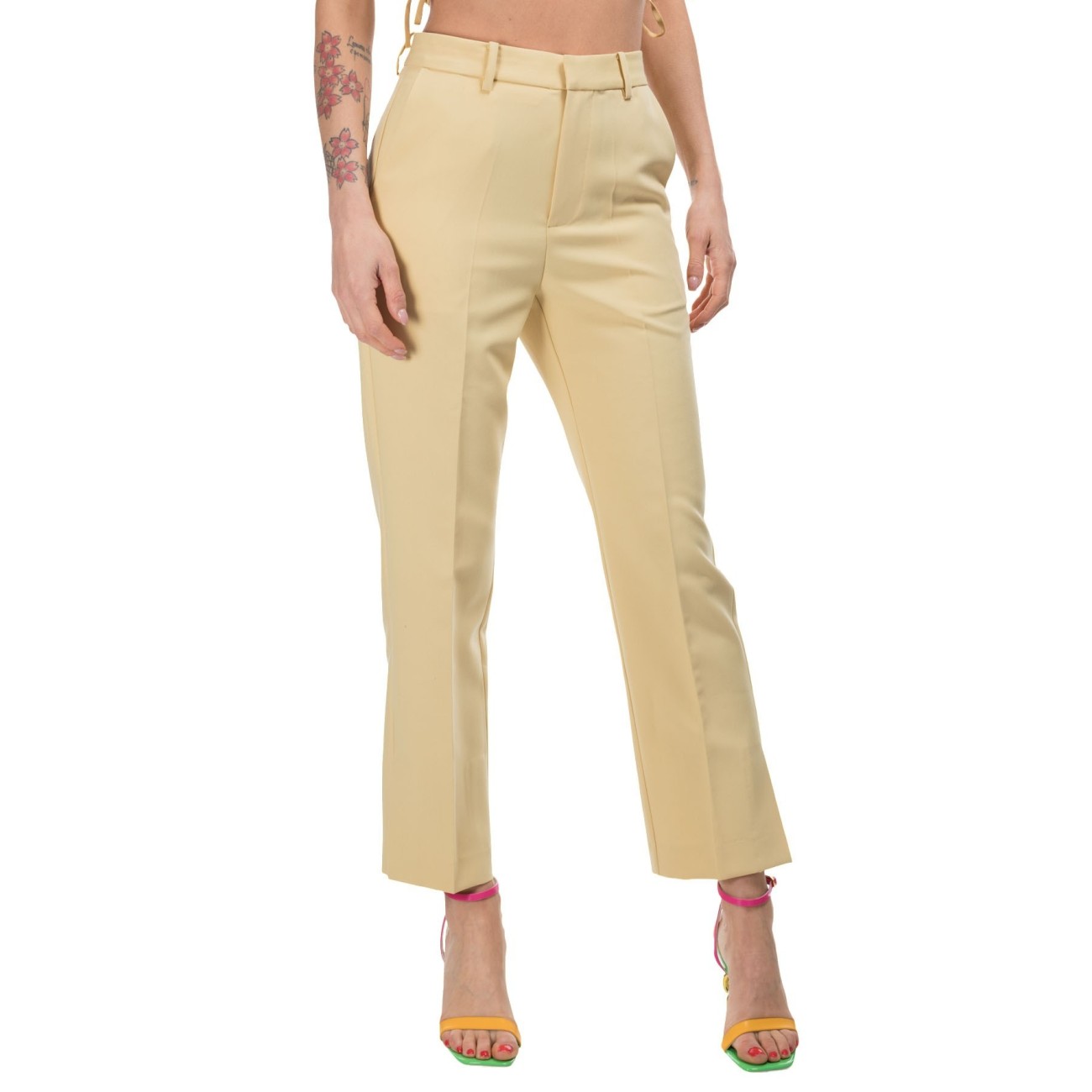 Isabelle Blanche yellow pants