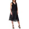 Karl Lagerfeld top ricamato nero