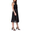 Karl Lagerfeld top ricamato nero