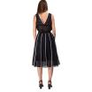 Karl Lagerfeld top ricamato nero