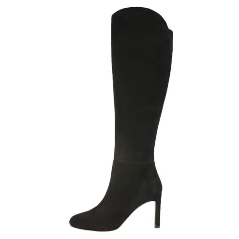 Sam Edelman stivale alto nero con tacco Shauna