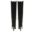 Sam Edelman stivale alto nero con tacco Shauna