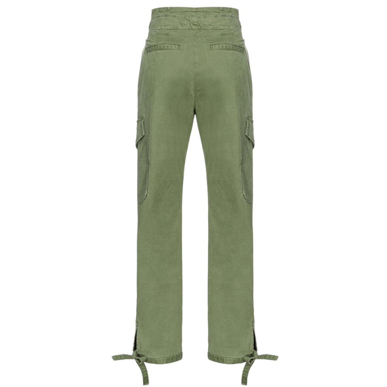 Pinko pantaloni cargo verde