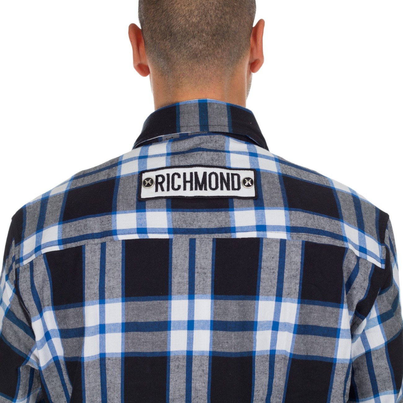 John Richmond checked shirt