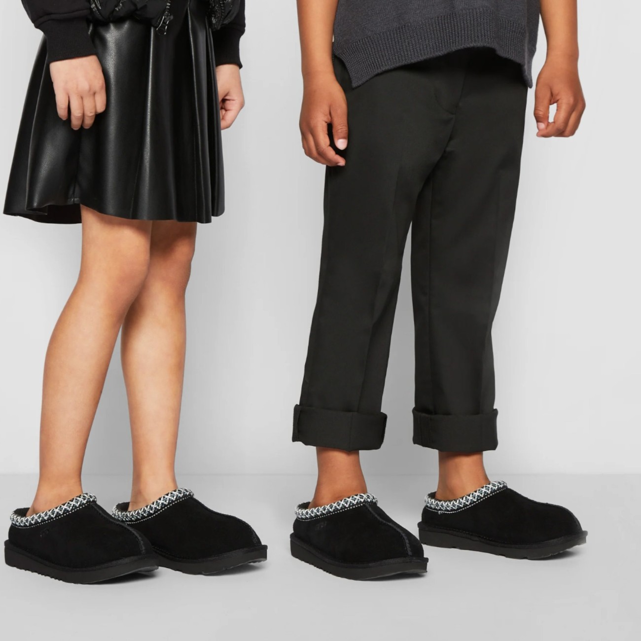 UGG Tasman neri bambino
