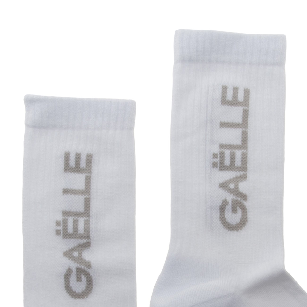 Gaelle white terry socks...