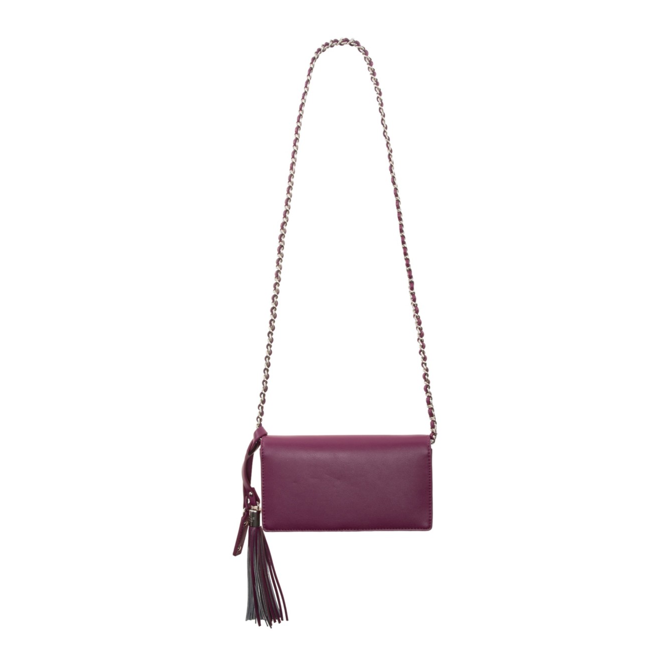 Gaelle burgundy clutch bag...