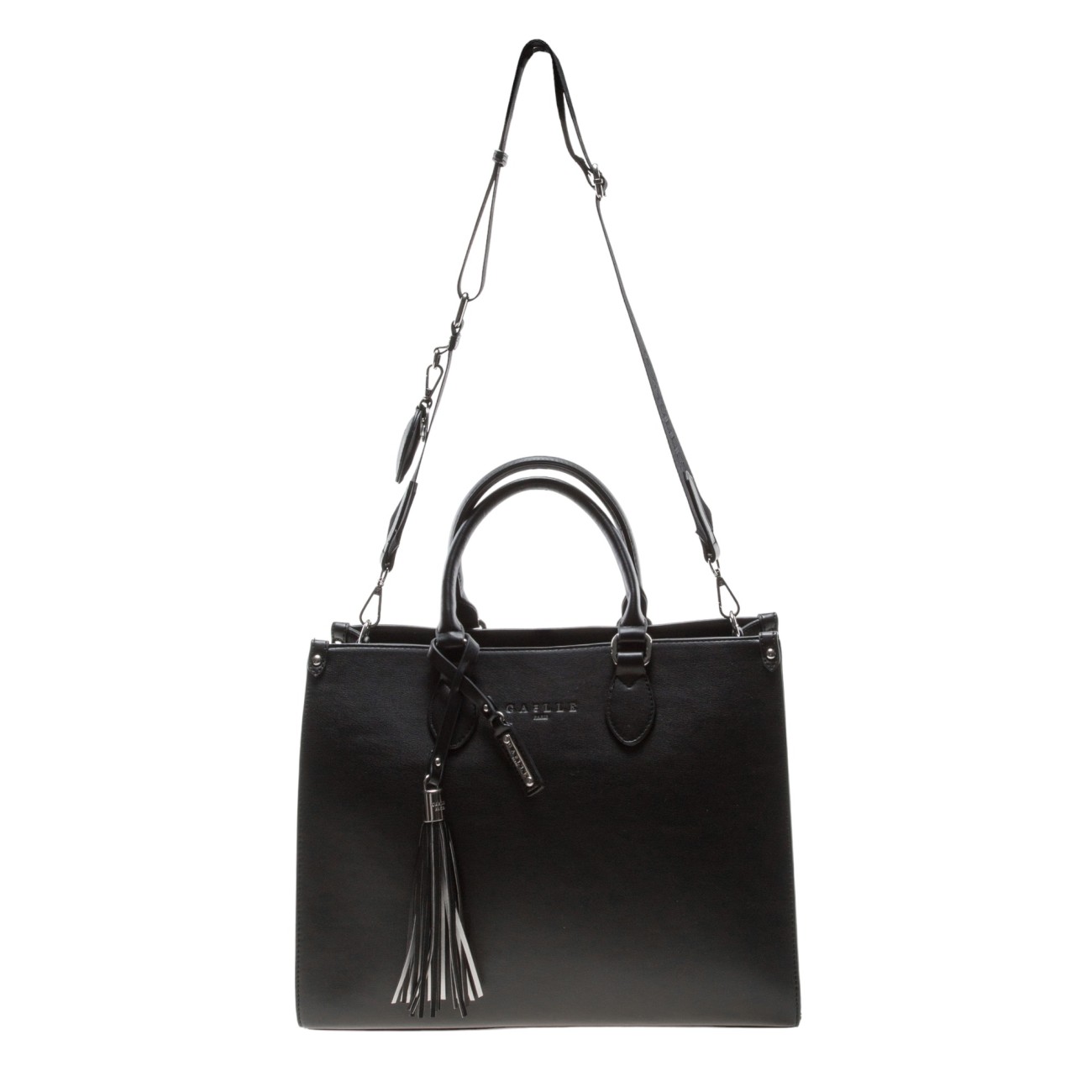 Gaelle black shopper bag