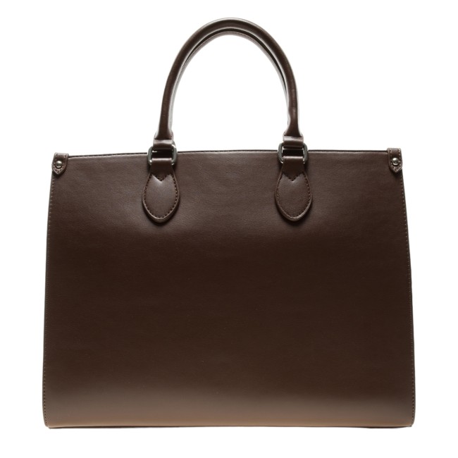 Gaelle brown shopper bag