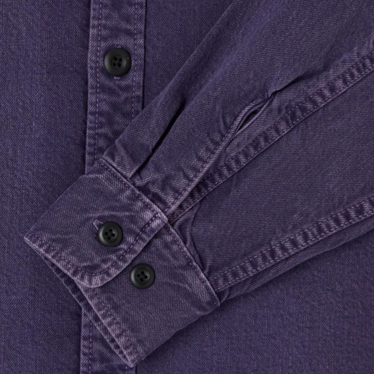 Edwin purple denim shirt