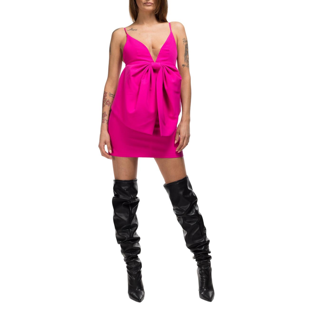 NoSecrets short fuchsia formal dress