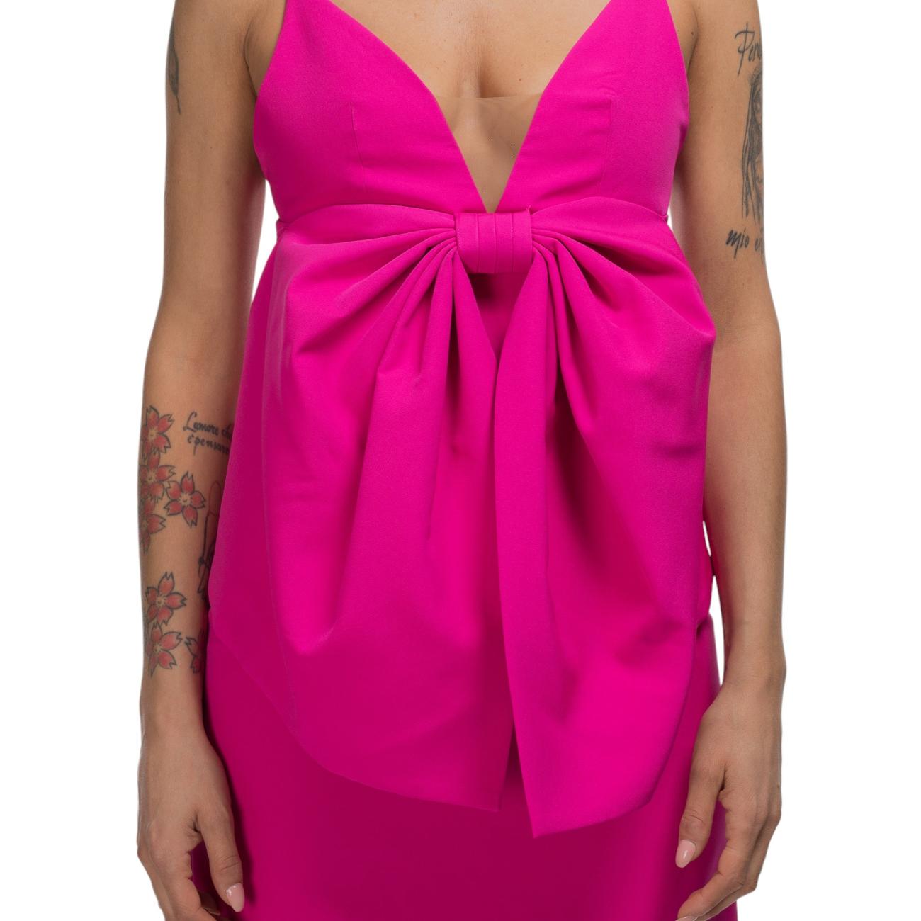 NoSecrets short fuchsia formal dress
