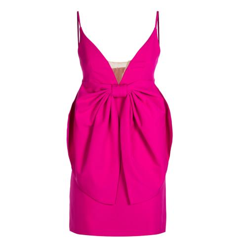 NoSecrets short fuchsia formal dress