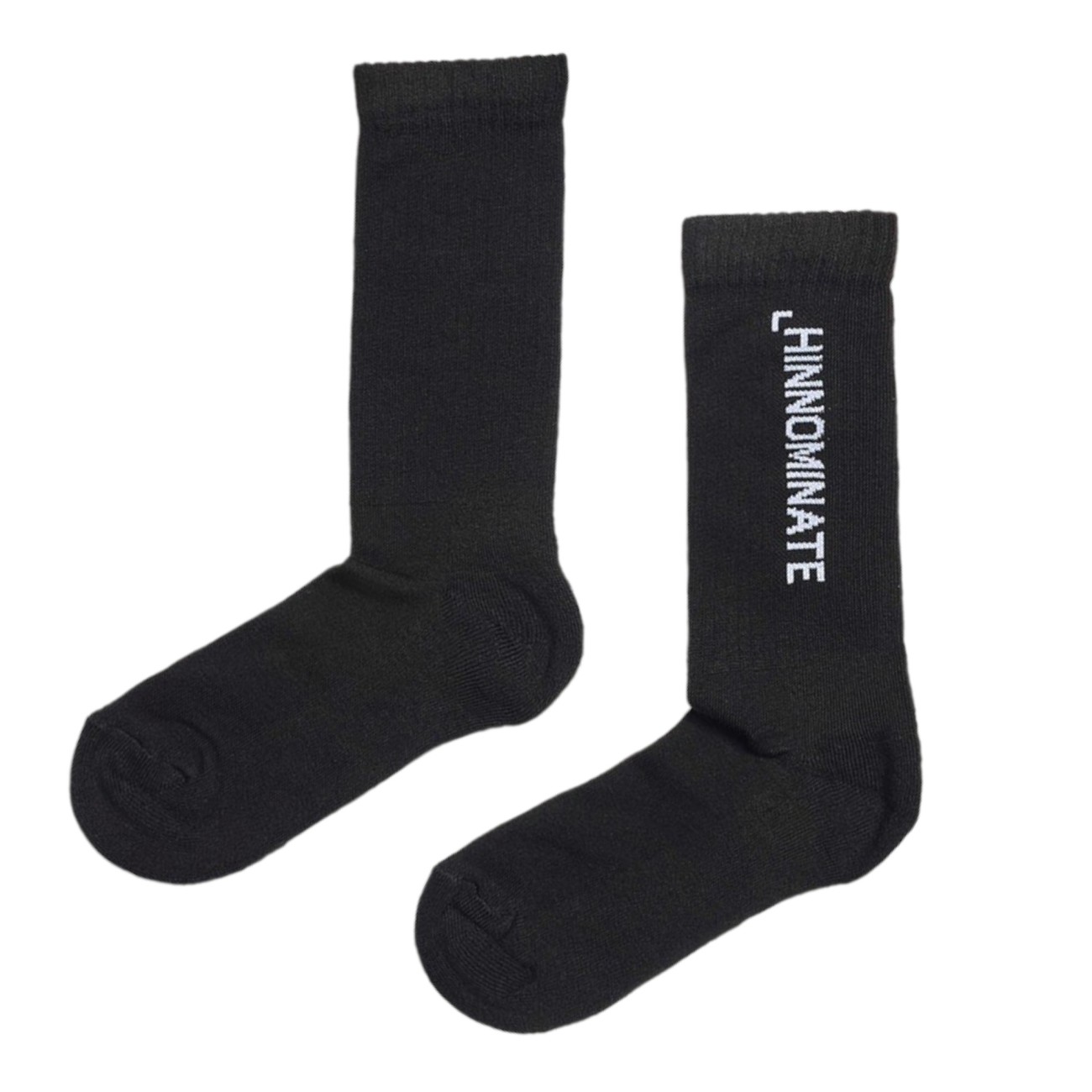 Hinnominate black terry socks
