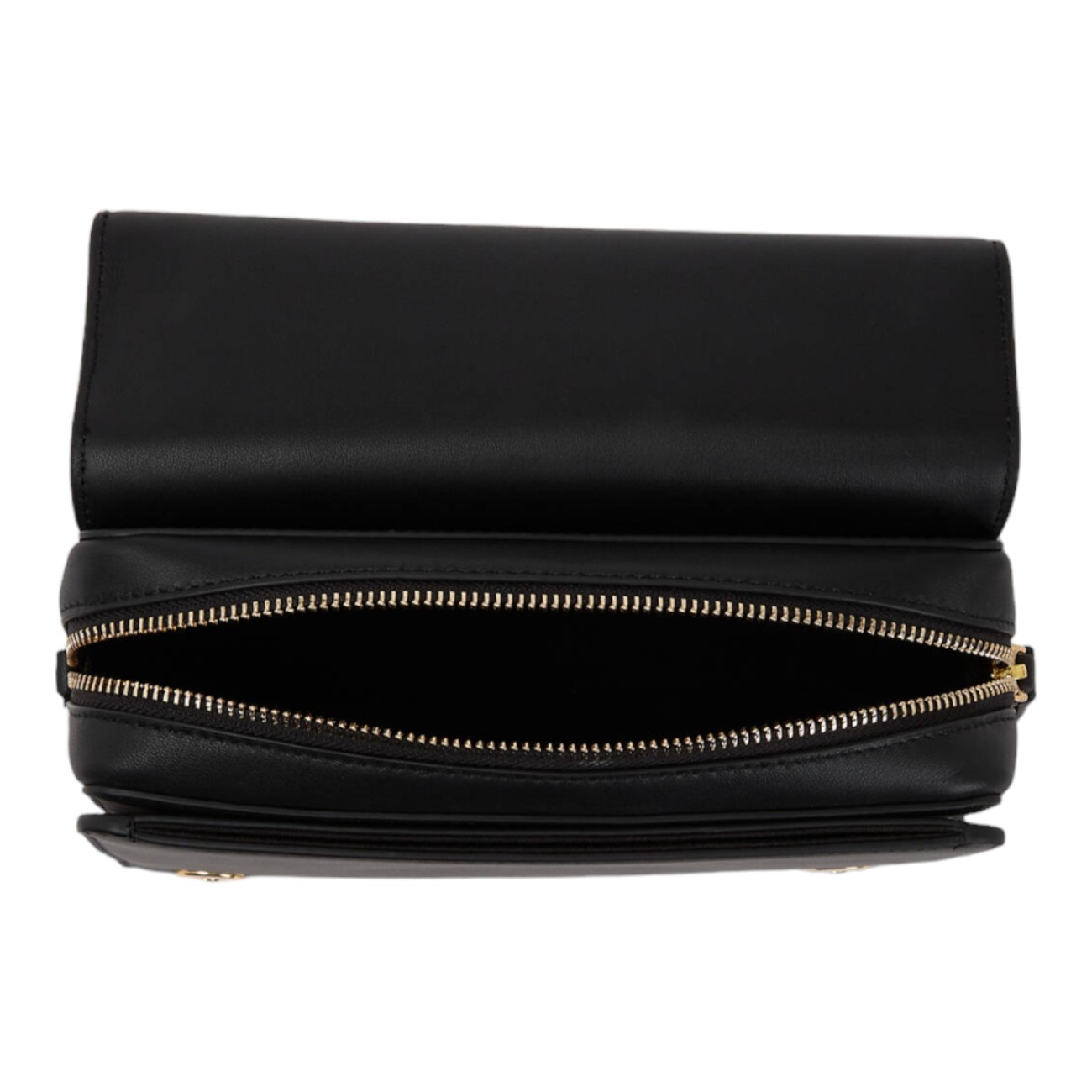 Karl Lagerfeld black Disk bag