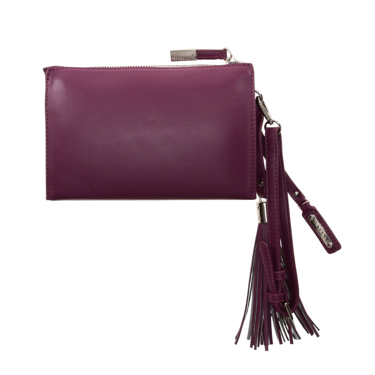 Gaelle mini clutch bag purple