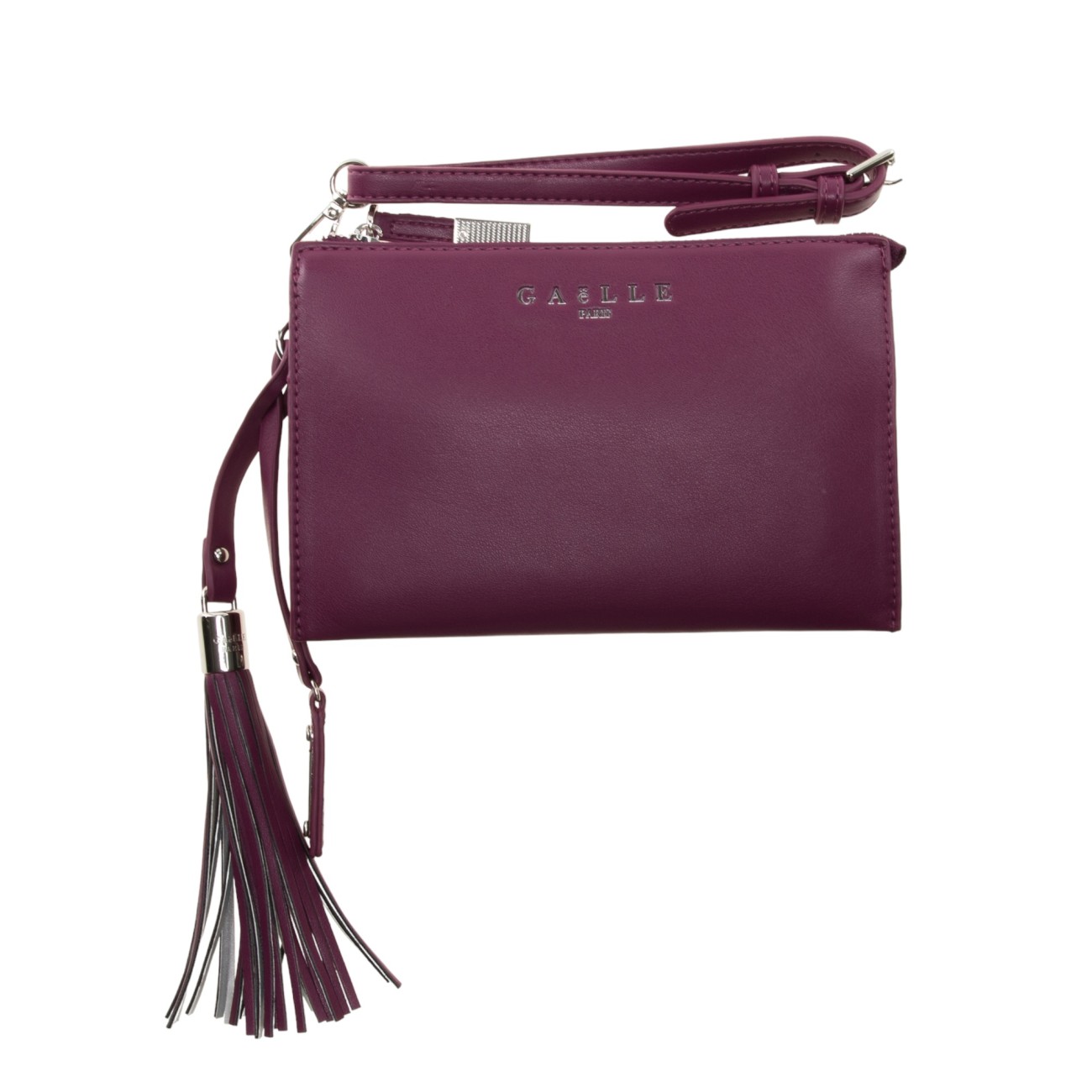 Gaelle mini clutch bag purple