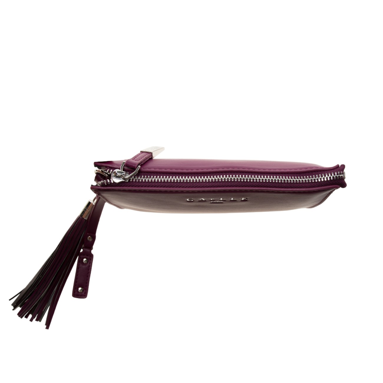 Gaelle mini clutch bag purple