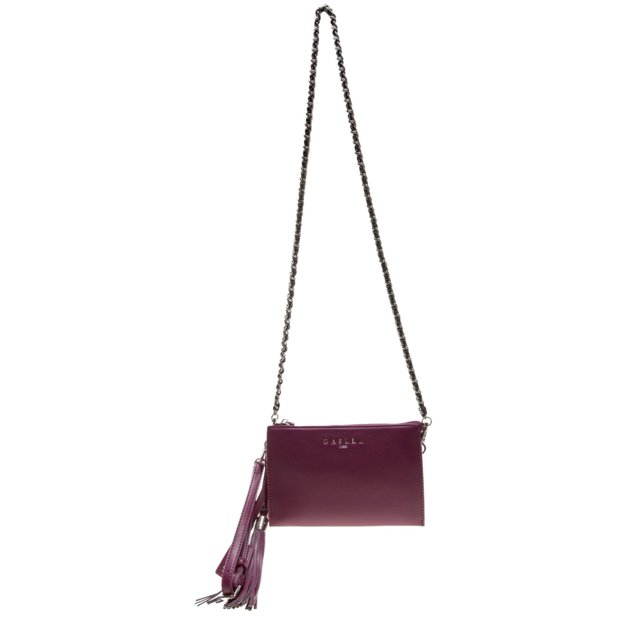 Gaelle mini clutch bag purple