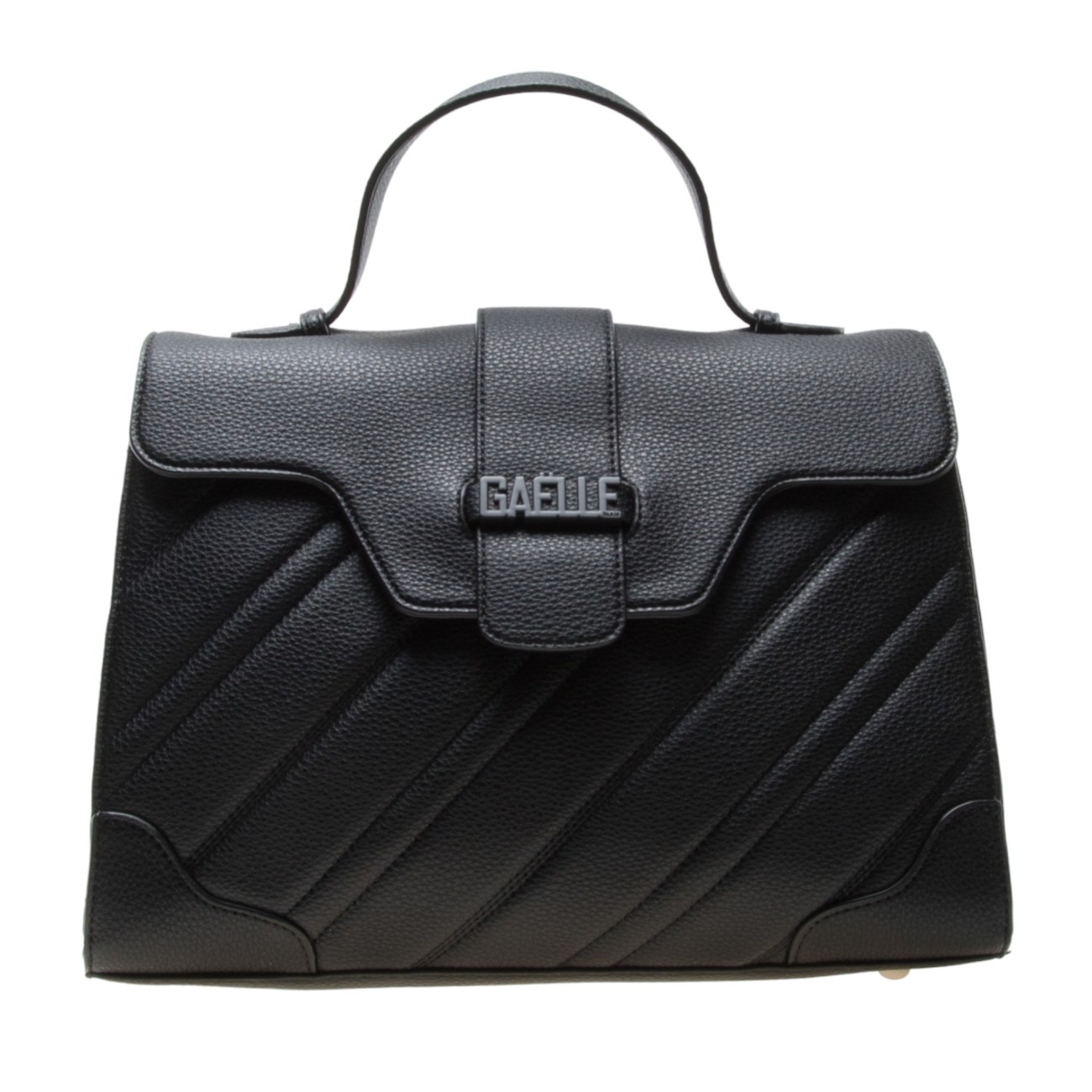 Gaelle maxi black quilted bag