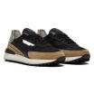 Date Lampo sneakers running nero marrone