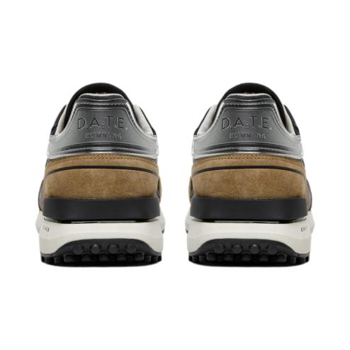 Date Lampo sneakers running nero marrone