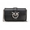 Pinko borsa nera piccola clutch