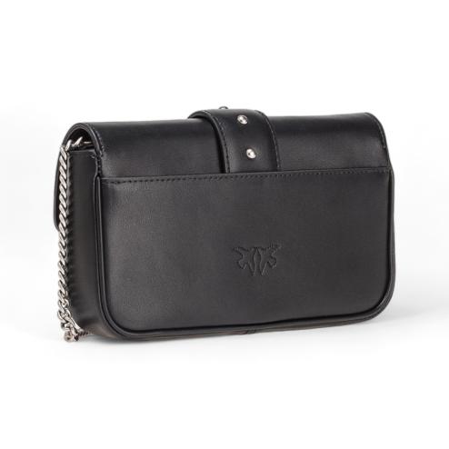 Pinko borsa nera piccola clutch