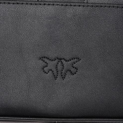 Pinko borsa nera piccola clutch