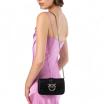 Pinko borsa nera piccola clutch