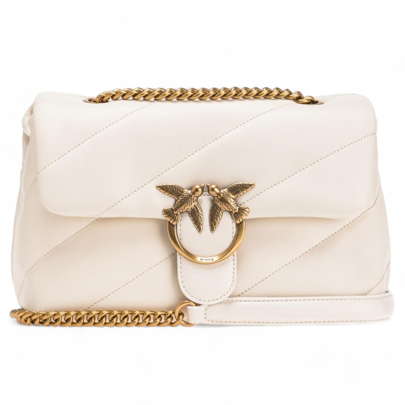 Pinko borsa puff bianca...