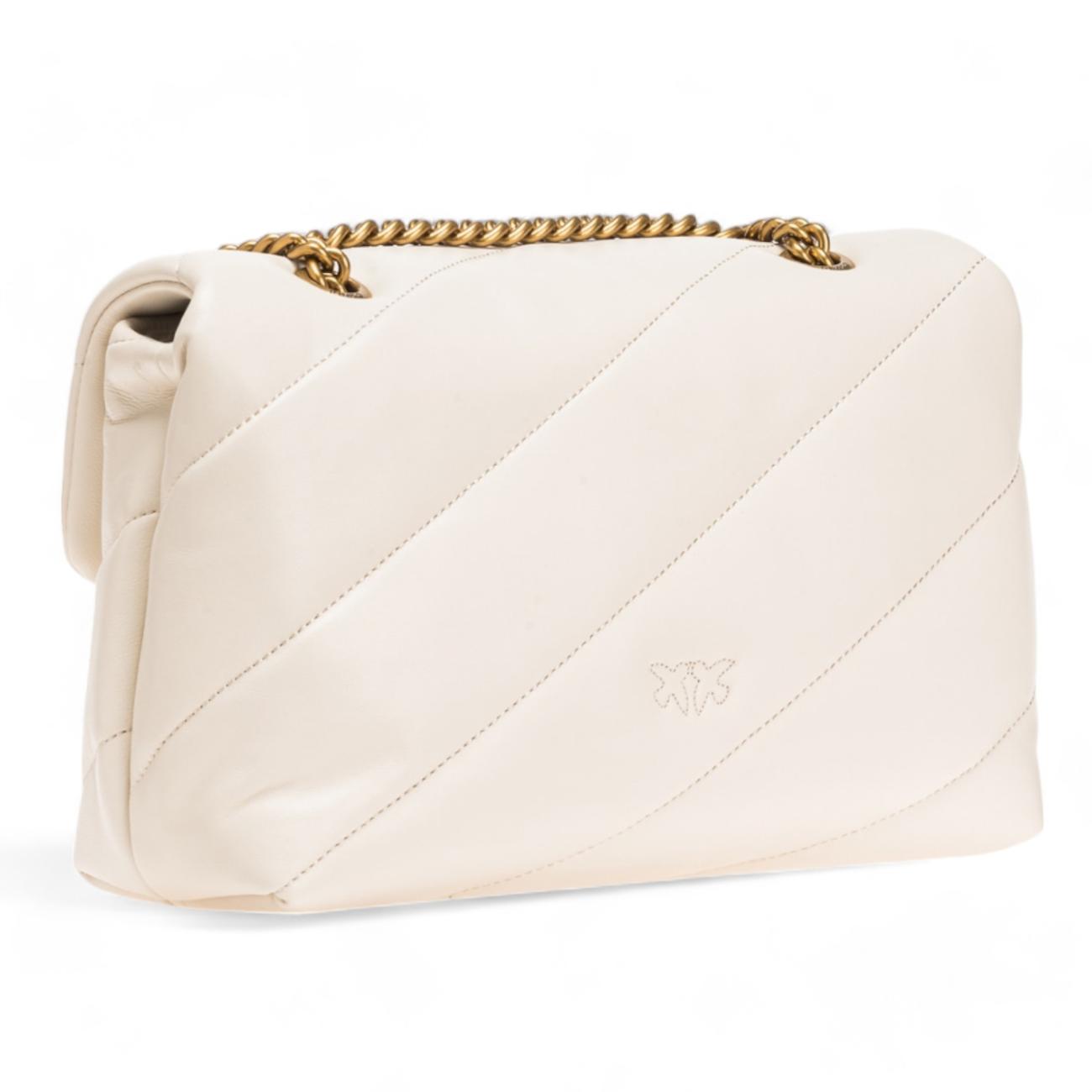 Pinko borsa puff bianca...