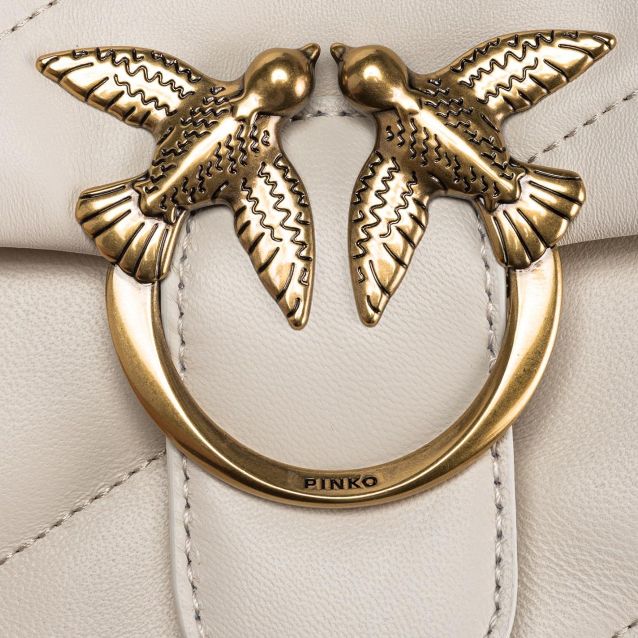 Pinko borsa puff bianca...