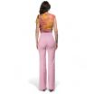 Pinko pantalone lino rosa