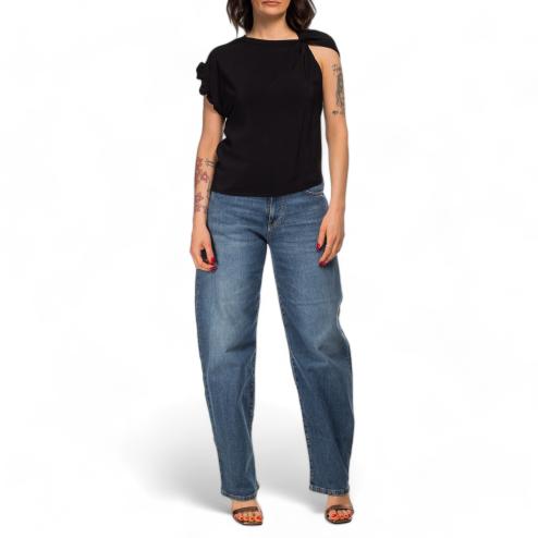Pinko blusa nera Tindaro