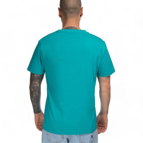 Moschino t-shirt logo stripes gommate