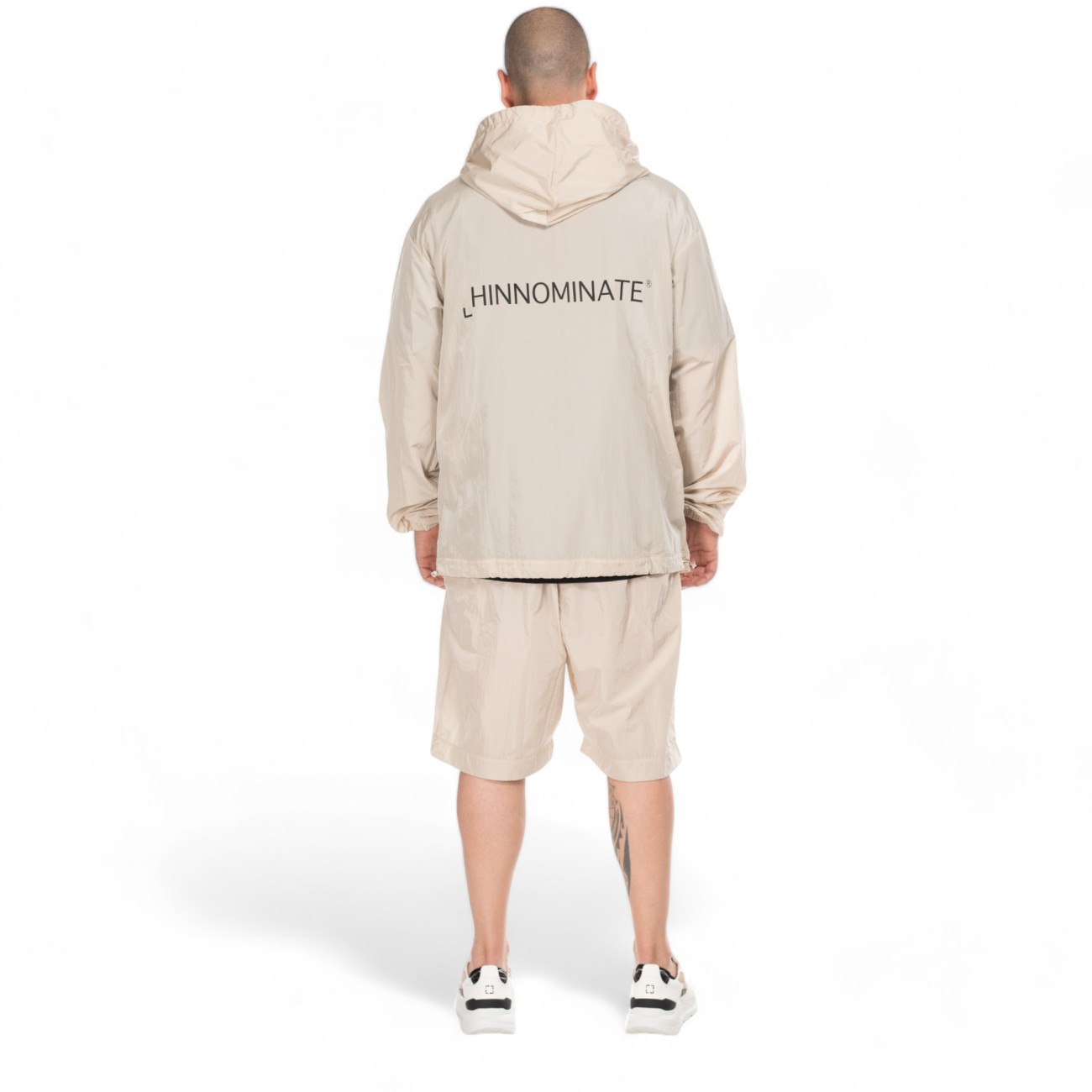 Hinnominate nylon jacket beige