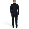 Outfit abito doppiopetto blu