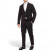 Outfit giacca due bottoni nera