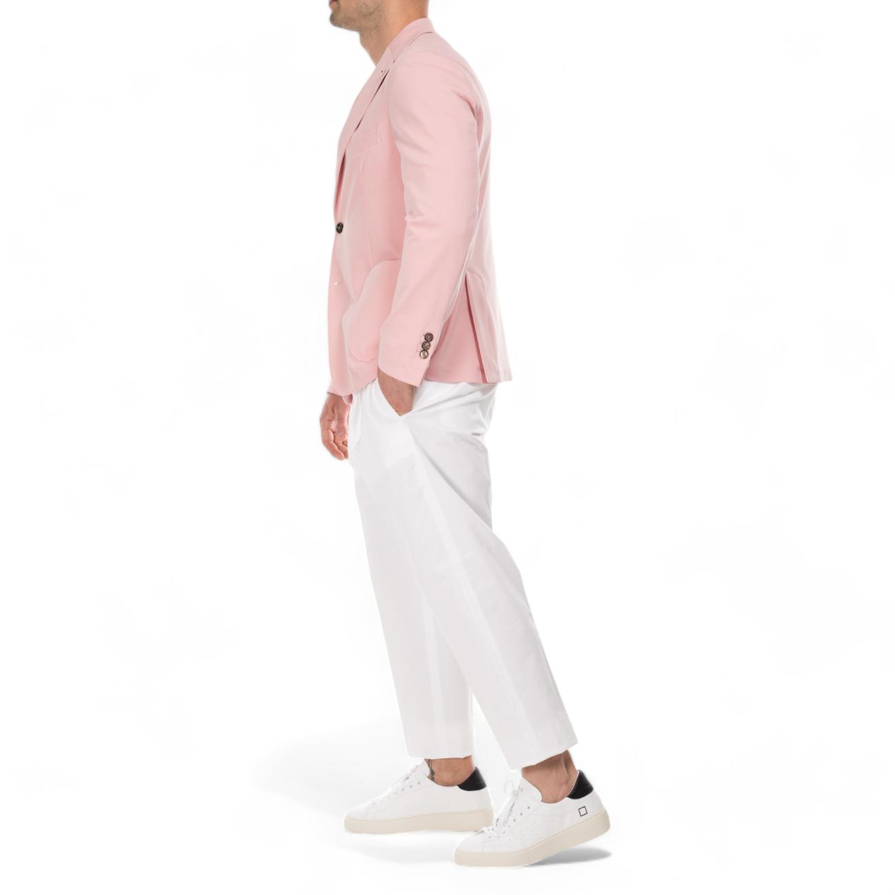 Outfit two-button jacket Pink