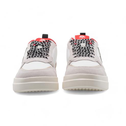 W6YZ sneakers uomo Bond bianco rosso nero