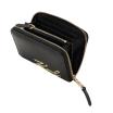 Karl Lagerfeld portafoglio piccolo nero signature 2.0