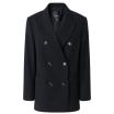 Pinko blazer doppiopetto nero