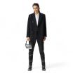 Pinko blazer doppiopetto nero